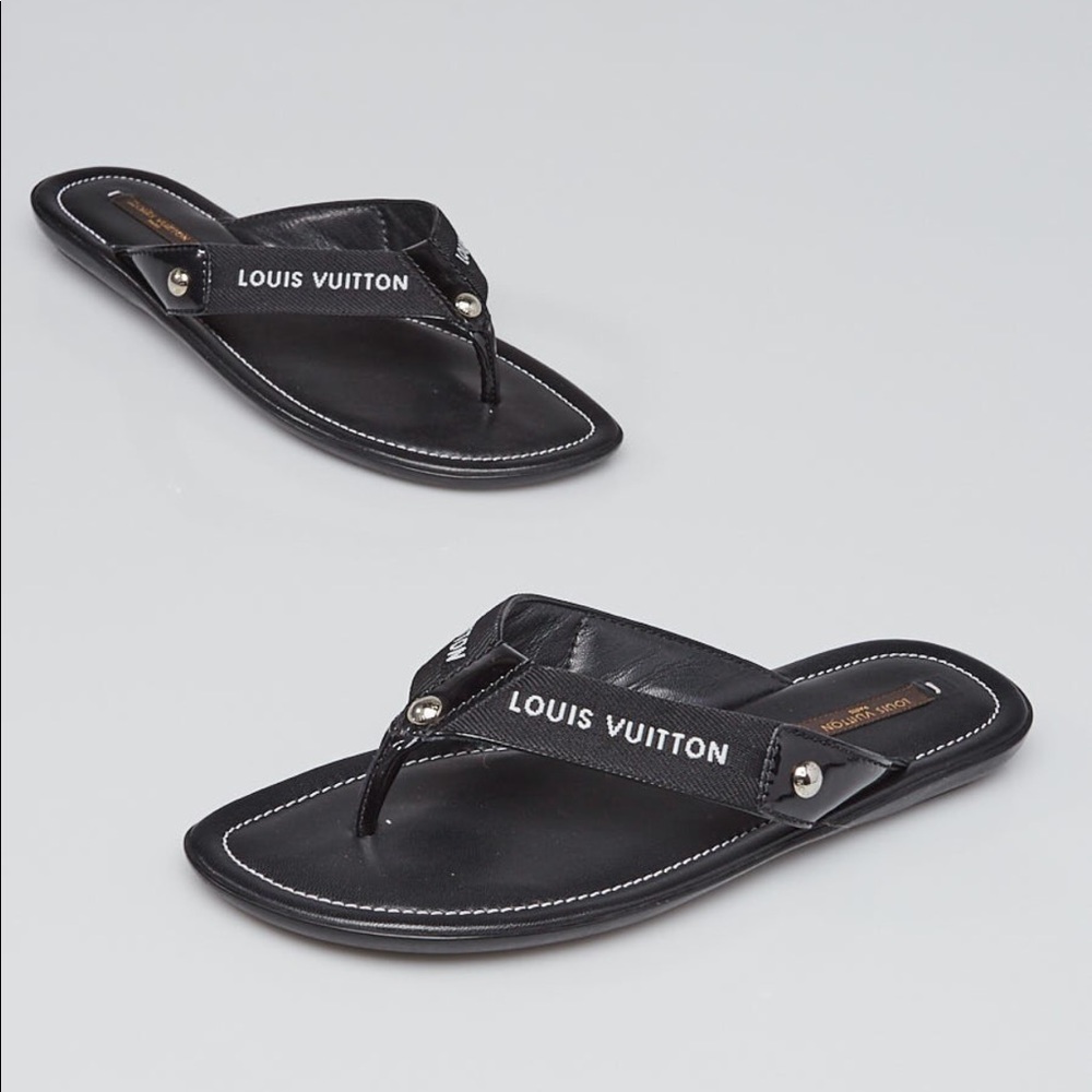 Louis Vuitton Black Sandals size 36